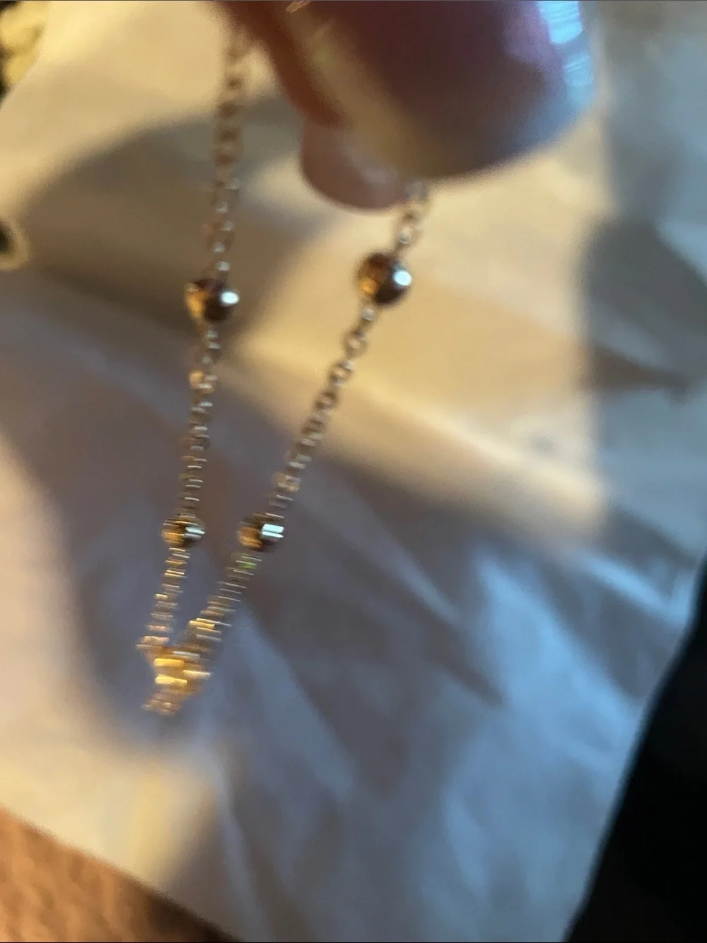 Gold tone Beaded Bracelet for Women